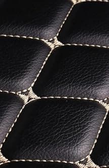 Custom Car Floor Mats Compatible with Mercedes-Benz A B C E G CL CLA CLK CLS ML EQA EQB EQC EQE EQS EQV GLA GLB GLC GLK GLS SLK SL SLC S R AMG GT Waterproof Car Mat (e-Black#Yellow)