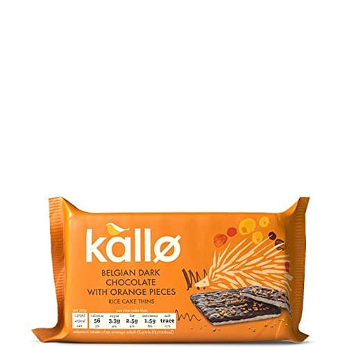 (2 Pack) - Kallo - Chocolate Orange Rice Cakes | 71g | 2 Pack Bundle