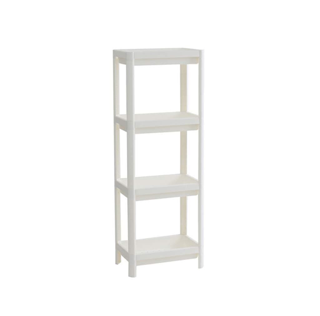 E World | Corner Shelves Bathroom Shelving Unit Plastic Shelf Kitchen Bathroom Storage 4 Tiers Shower Shelves