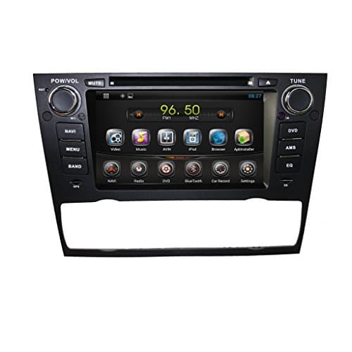 1Din Android Car DVD Player For BMW E90 Saloon E91 Touring E93 Cabriolet Color Black 7Inch