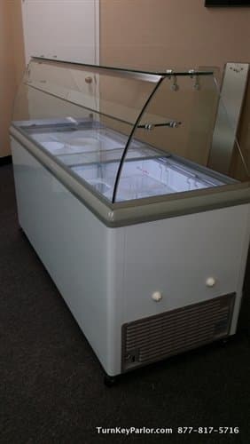 8 Flavor Ice Cream Dipping Case Model TKPDIP8