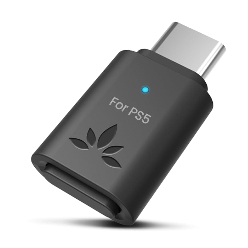 Avantree C81-Gaming - USB-C Bluetooth 5.3 Audio Adapter for PS5, Qualcomm Chip, aptX Adaptive & HD, Premium Sound, Works with AirPods, Bose Headphones & More