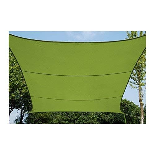 Eminza Curacao Rectangular Sail Sun Shade 4 x 3 m Green