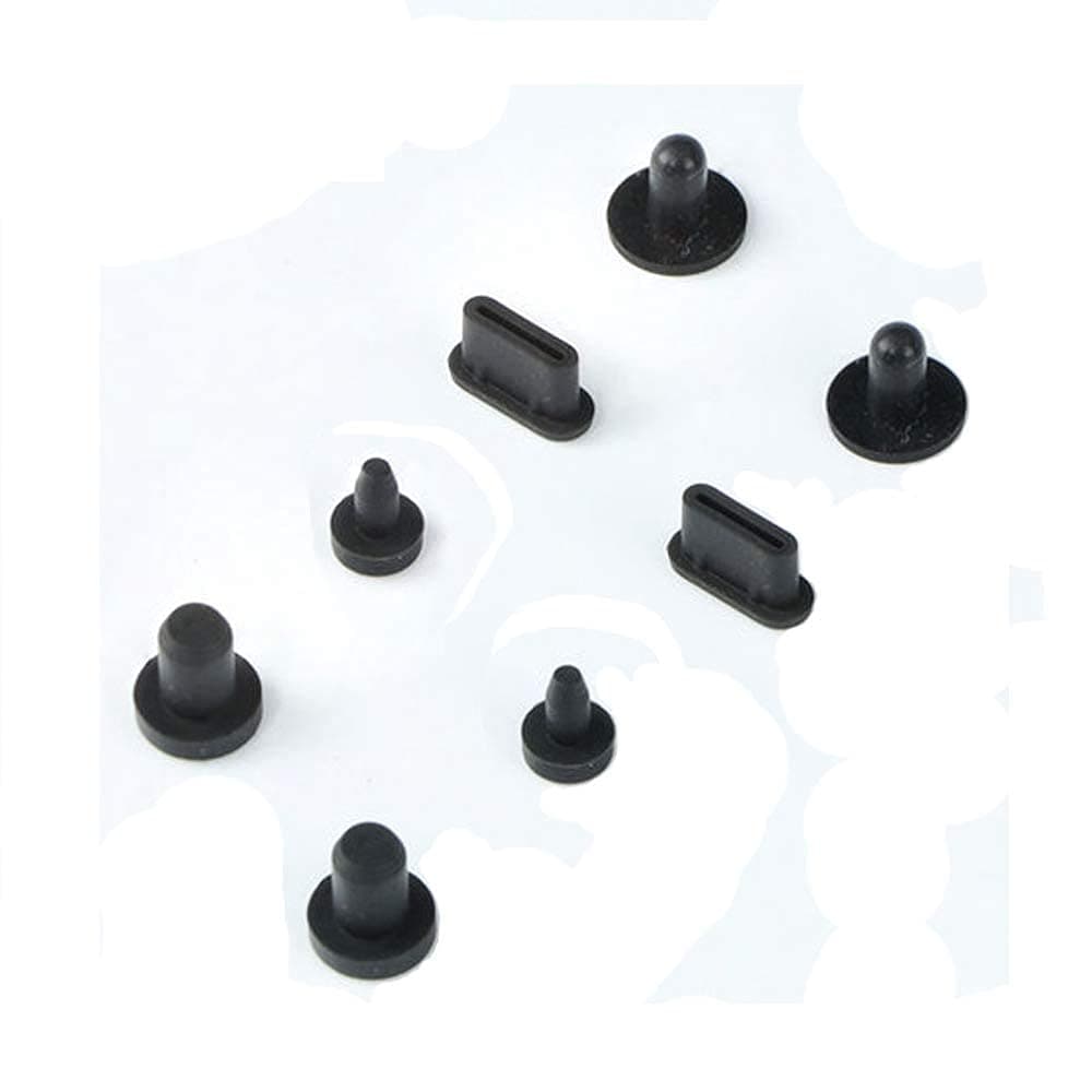 2Sets Dust Plug for FiiO M11 / M11 Pro / M15 / M9 / X5 III Shanling M6 M6 Pro For iRiver iBasso HiFi Player 4.4MM 3.5MM 2.5MM Type C Jack (Pack of 2)