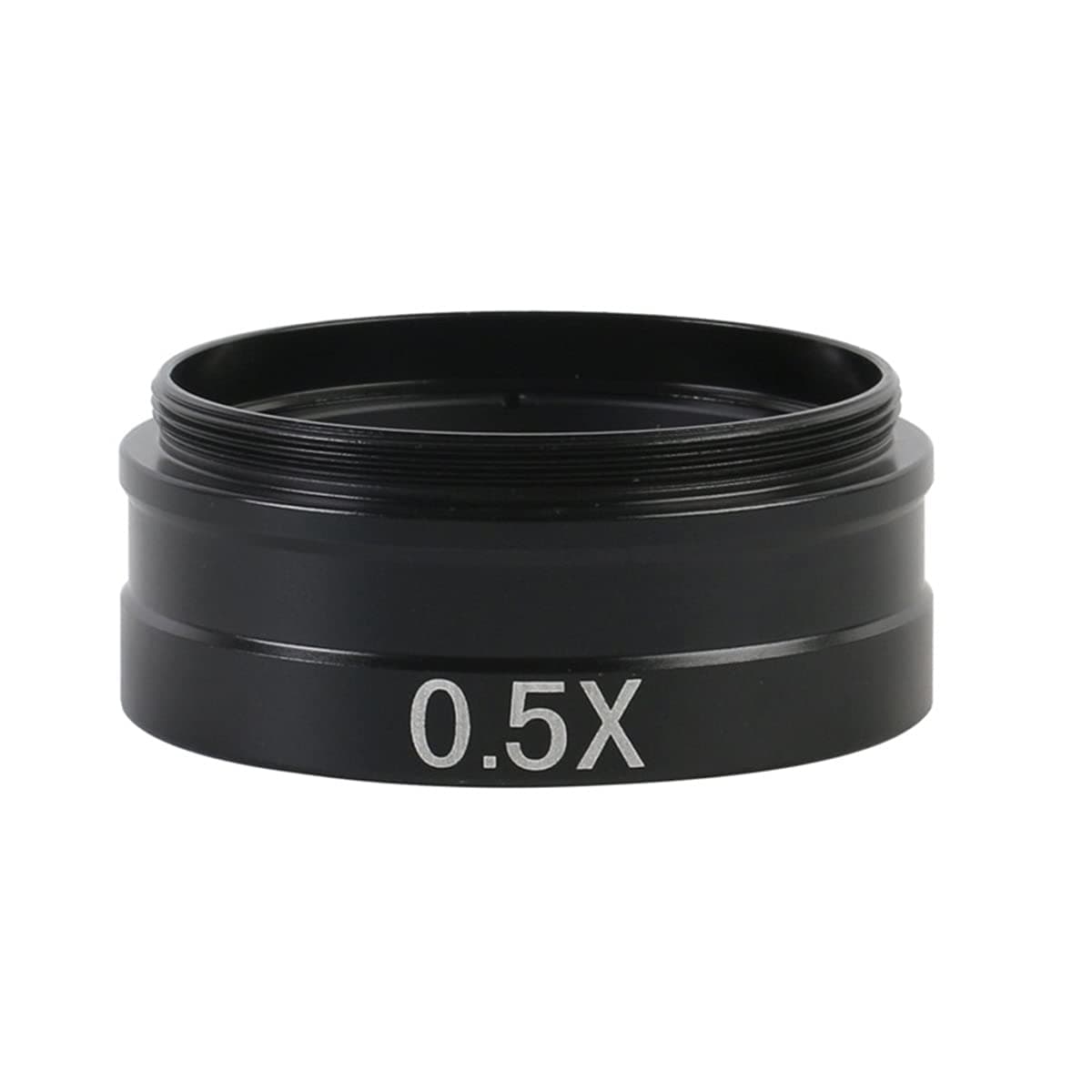 Microscope 0.3X 0.35X 0.5X 0.75X 1X 2.0X Auxiliary Barlow Objective Lens for 120X/180X/300X C-Mount Industrial Zoom Lens(0.5X 2X)