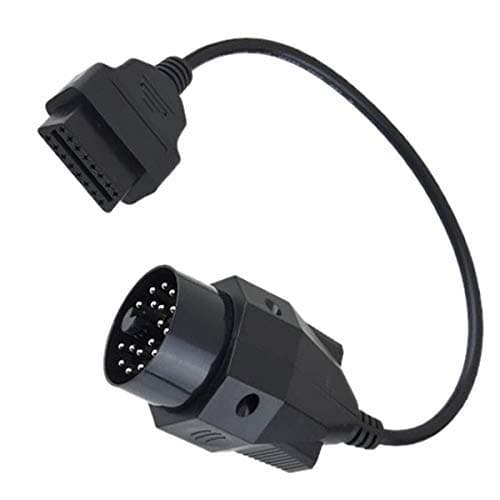 AuraTech 20pin OBD OBDII to 16pin Adapter Cable Connector for E28 E30, E34, E36, E38, E39