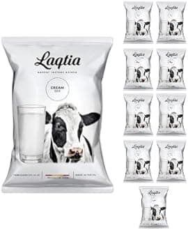 KV&C Quality Granulated Skimmed Milk 500g The Convenient Powdered Alternative to Fresh Milk (10 x 500g)