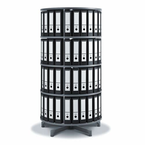 Spin-N-File 32" 4 Tier Rotary Binder Storage Carousel