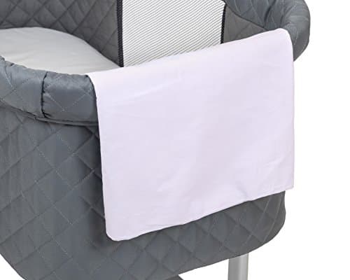 Green Frog Lily Pod Bassinet Replacement Sheets (White, 2 Cotton)