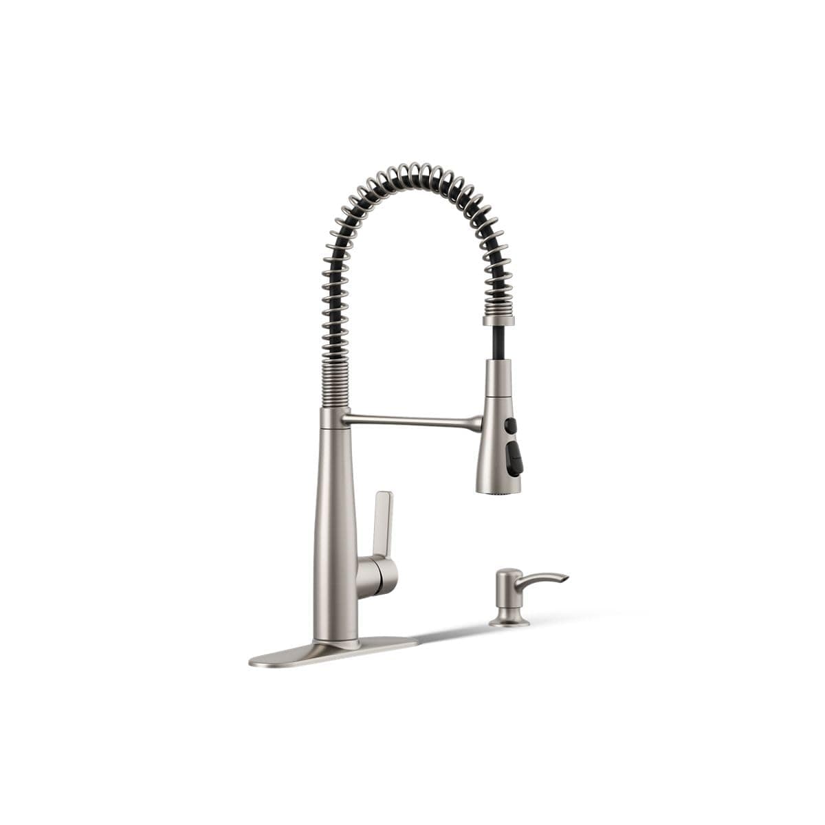 Semiprofessional Kitchen Faucet with Soap Dispenser