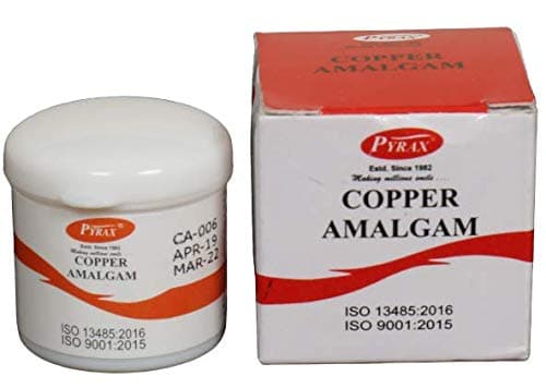 Pyrax Copper Amalgam for Dental Care-10 Gm