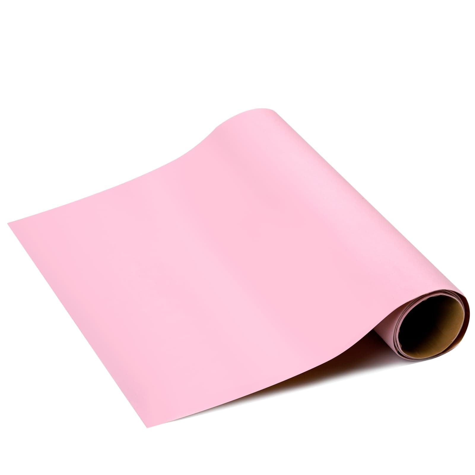 2PCS Self Adhesive Felt Sheets, DIY Felt Adhesive Sheet for Art & Crafts, Peel and Stick Felt for Drawer/Jewelry Box Felt Liner, Solid Color Felt Wallpaper (14.6" x 39.4", Pink)