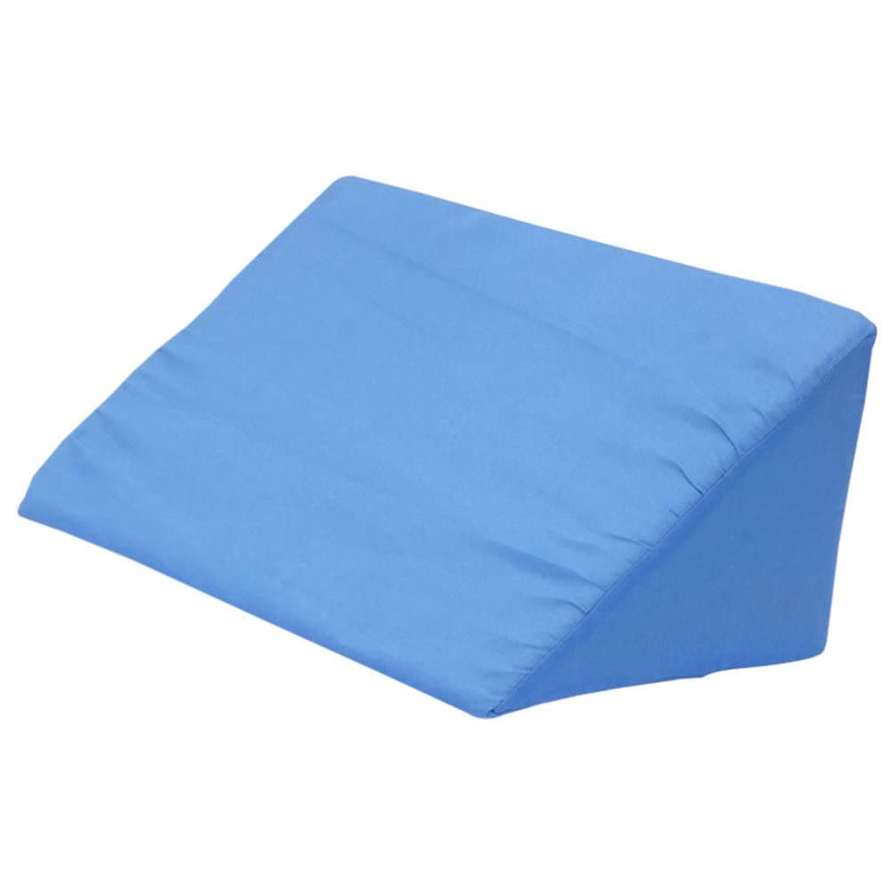 Hemoton Position Wedge Pillow for Sleeping Pregnancy Back Support Pillow Leg Elevation Pillows Body Positioning Wedge for Knee Ankle Arm (Blue)