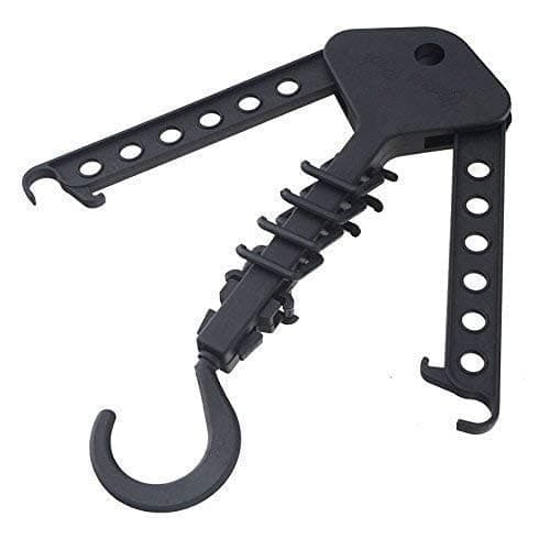 Vendere Portable Magic Hangers Multifunctional Foldable Drying Hanger Rack Space Saving Folding Clothes Hooks Wardrobe Organizer (Multicolor)