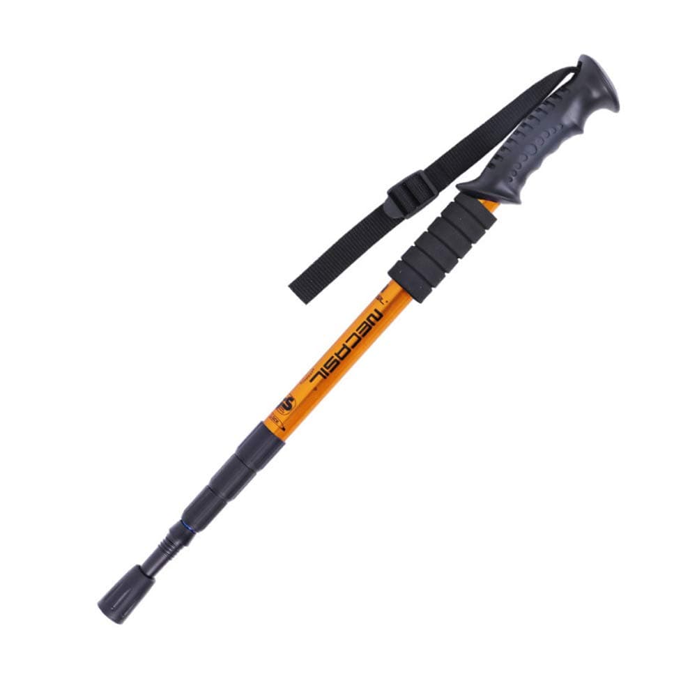 4 Session Folding Trekking Pole Adjustable Hiking Stick Telescopic Cane For Hiking Camping Walking