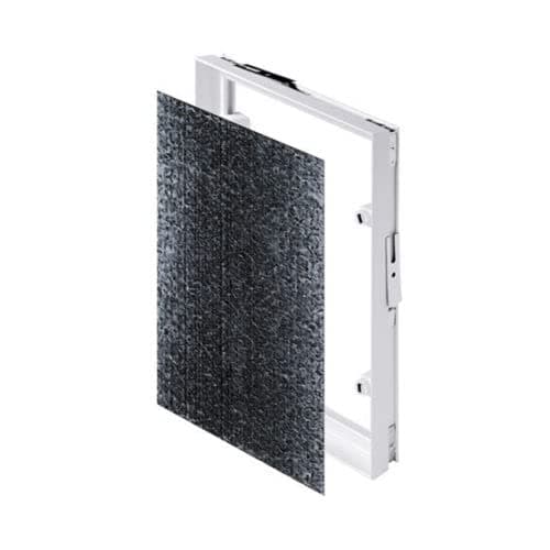 Tiled Magnetic Access Panel - Control Hatch Inspection Service Door - Caches Locks - Bathroom, Kitchen Service Point. (300mm x 300mm)
