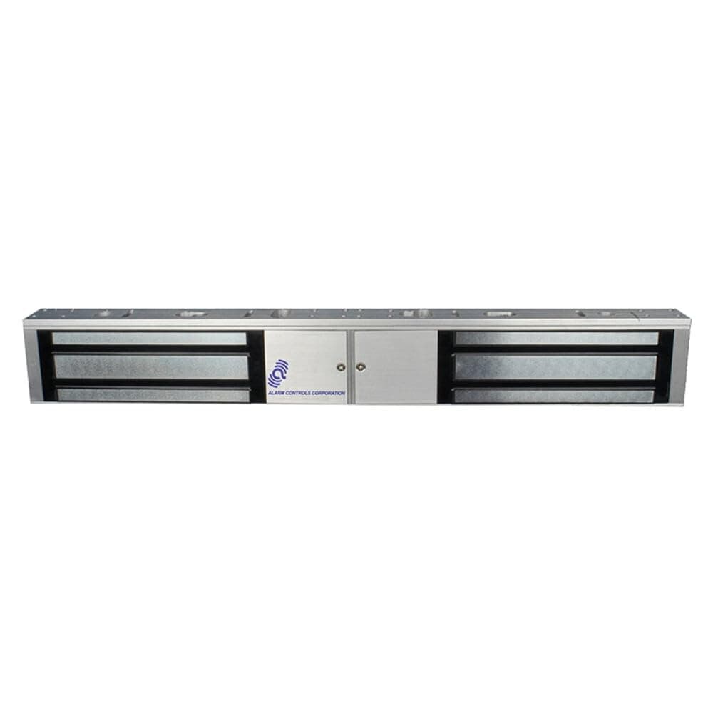 Alarm Controls 1200D Dual Magnetic Lock with Bond Sensor, DSS, and Led, 12 or 24 VDC, English, Plastic, 319.84 fl. oz., 4.2" x 25" x 5.3"