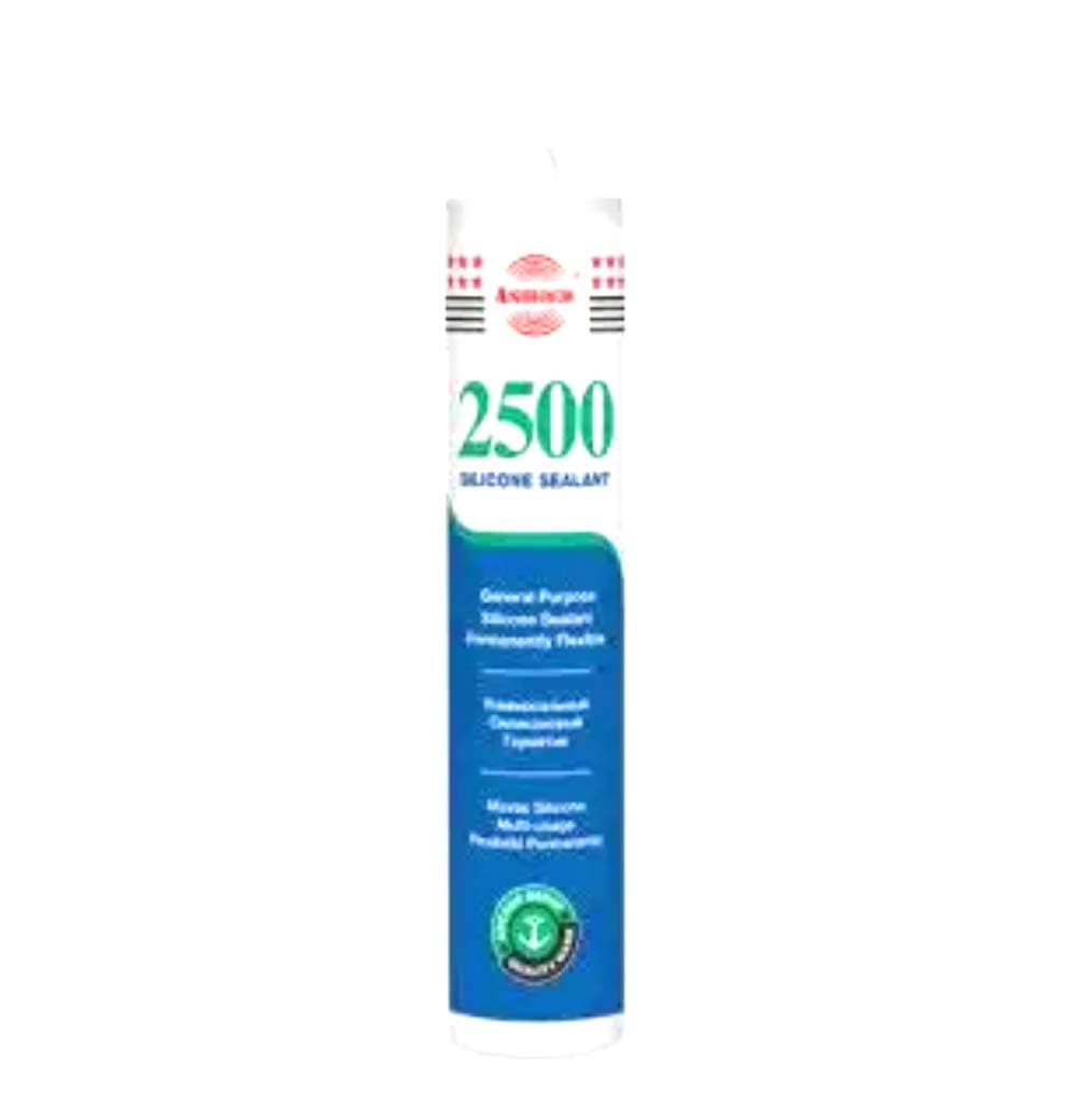 General Purpose Silicone Sealant, Asmaco 2500 White
