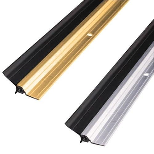 Exitex Flex 'n' Seal Draught Excluder Door Kit 1220mm (Pack of 5 Pieces) Aluminium