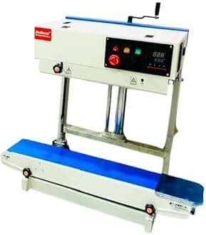 Budhrani® By MASTER MACHINES Heavy Duty MS Continuous Band Sealer, Automatic Band Sealer Packing Machine, 5 KGS, 1 Year Warranty MM - 22