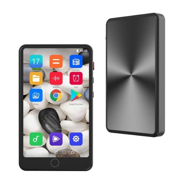 MP3 Player with Spotify, 80 GB MP3 Player with Bluetooth and WiFi, MP4 Player with Camera and Speaker, Audible, Deezer, Browser, 4.02 Inch Touchscreen MP3 Player for Children, up to 512 GB TF Card