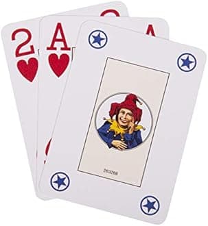 Poker stuff India Texas Poker Hold'em Plastic Playing Cards, Large Index for Fun Party Game Casino (Black, Wide Size)