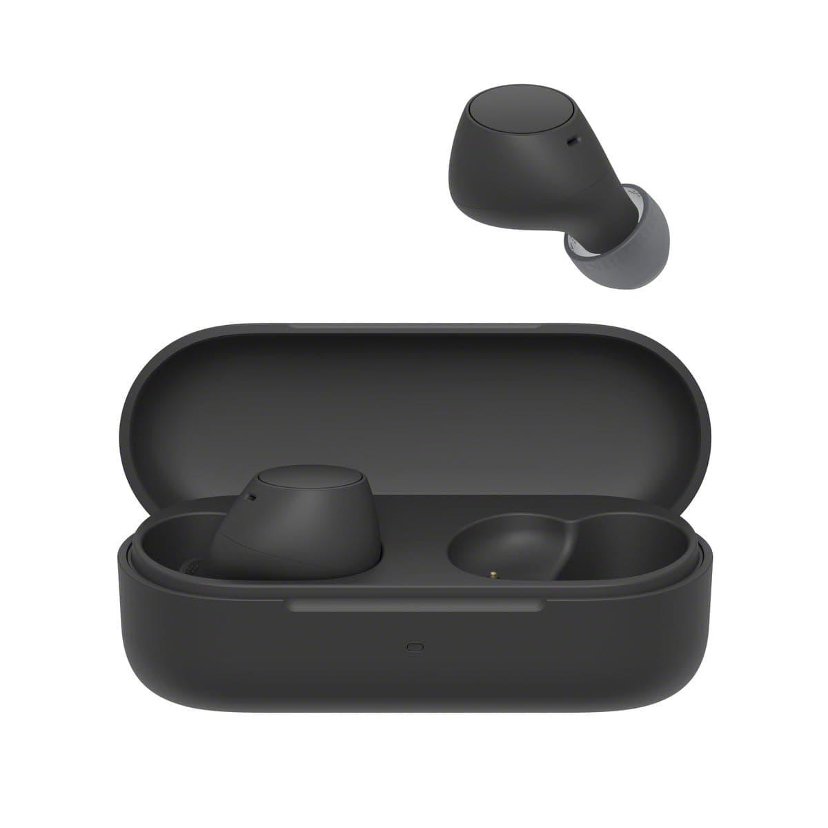 WF-C510 Truly Wireless Earbuds – Small, Light, Bluetooth In Ear Headphones with Multipoint Connection, Ambient Sound, IPX4 Rating, Spotify Tap, Quick Charge, 22 HR Battery, iOS & Android - Black