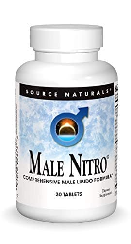 SOURCE NATURALS Male Nitro Tablet, 30 Count