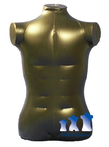 Male Torso, Extra Large, Black