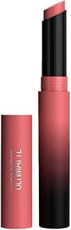 New York Lipstick, Matte Finish, Bold Colour, Enriched With Jojoba Oil, Color Sensational Ultimattes, 499 More Blush, 1.7 g
