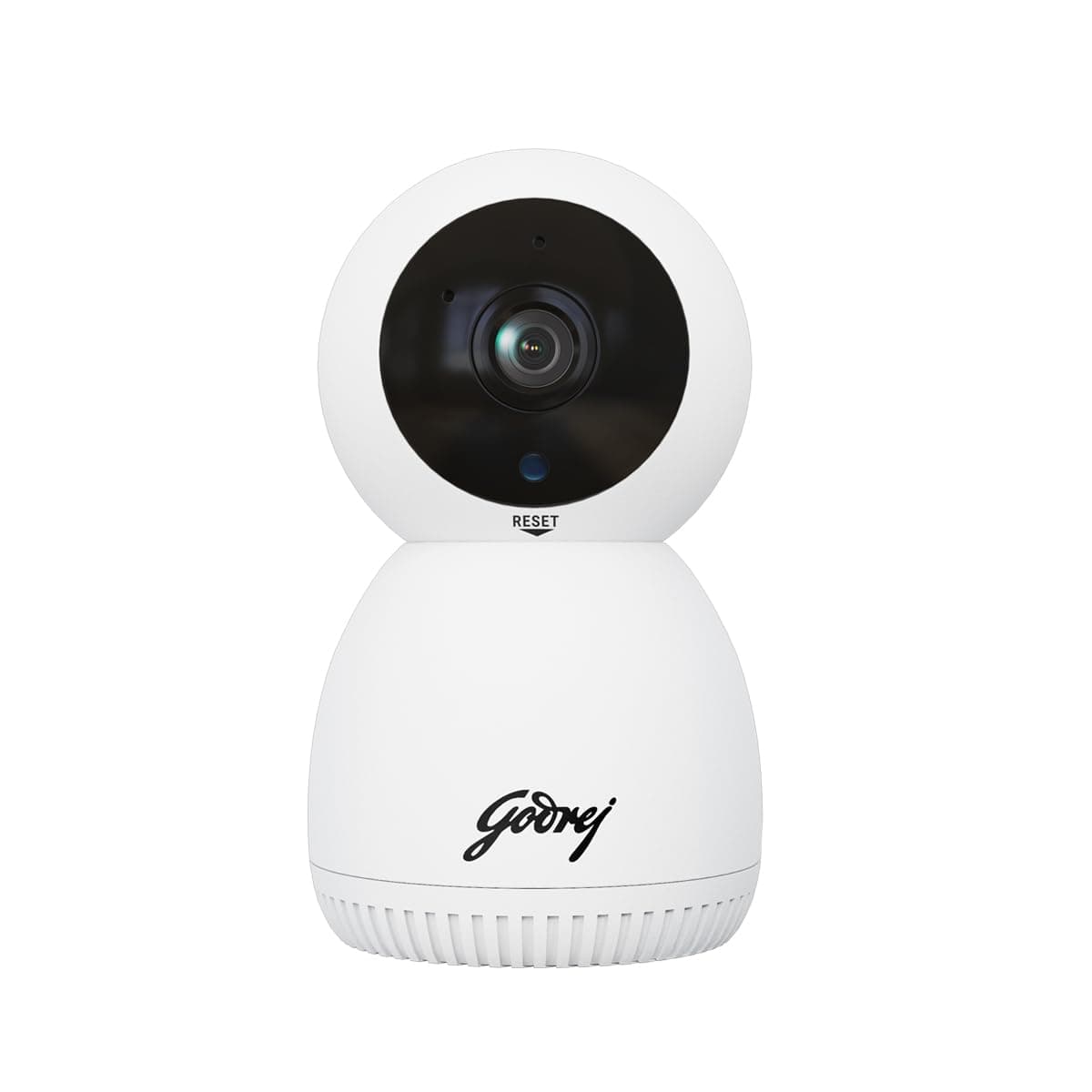 Godrej Security Solutions EVE PRO panTilt Smart WiFi Security Camera for Home with 350 Degree 2MP (HD) | 2-Way Audio | Night Vision | Smart Motion Tracking | Alarm System, White