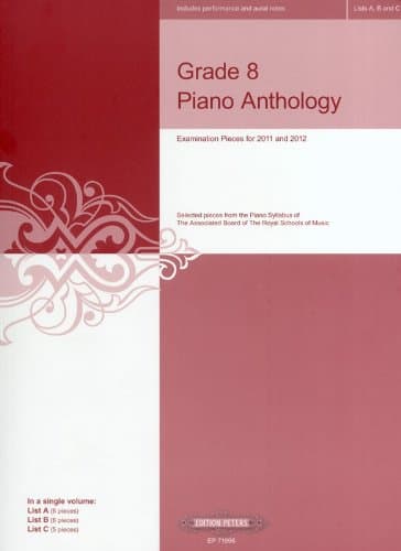 Grade 8 Piano Anthology for ABRSM 2011-2012
