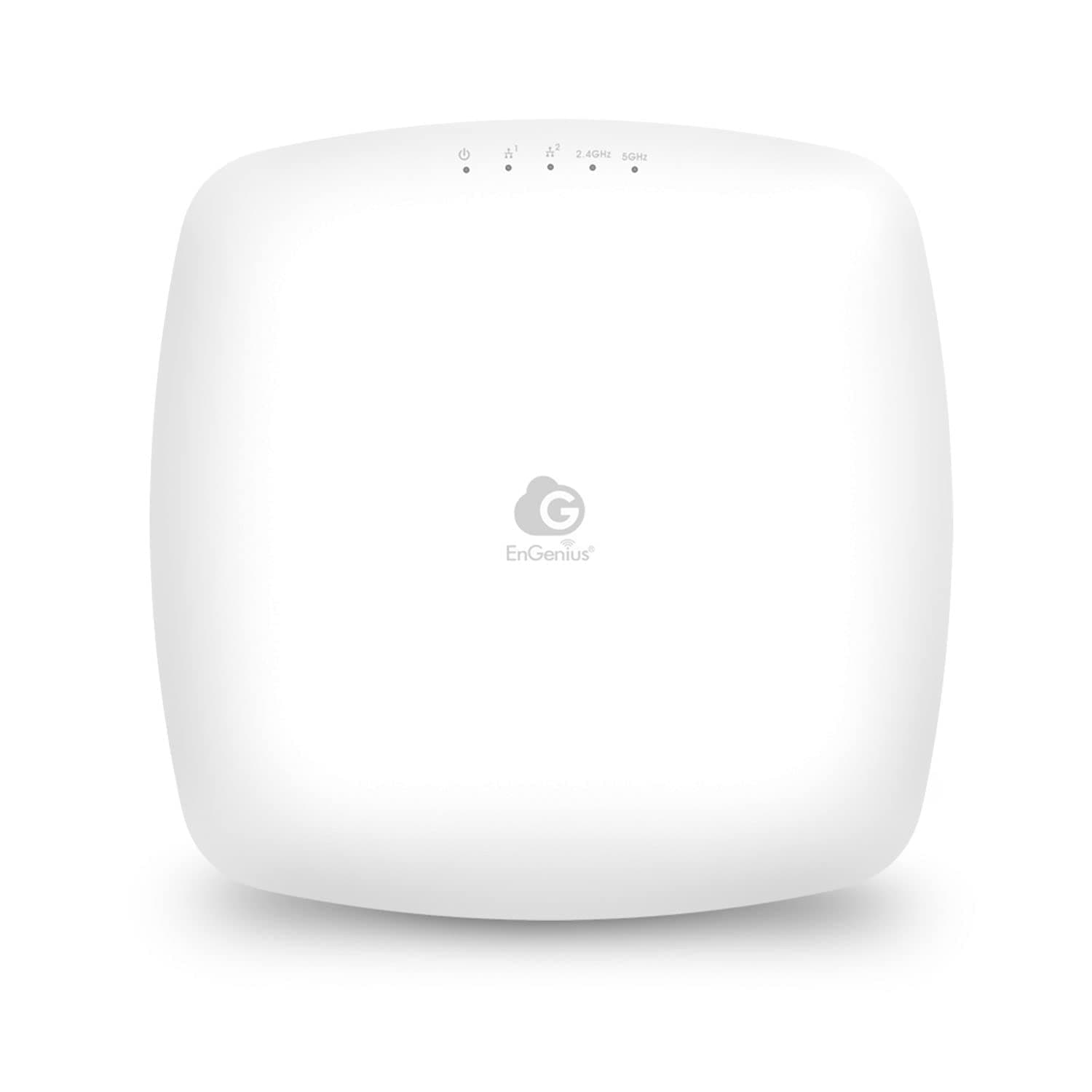 Cloud Managed ECW130 Indoor Access Point, 4x4, MU-MIMO Dual-Band Wireless Access Point Reaching speeds of 1,733 Mbps on 5GHz and 800 Mbps on 2.4GHz (Power Adapter Not Included)