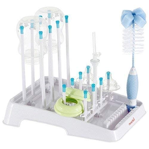 Munchkin Baby Easy Fold Flat Storage Bottle Drying 8 Bottles Teats Holder