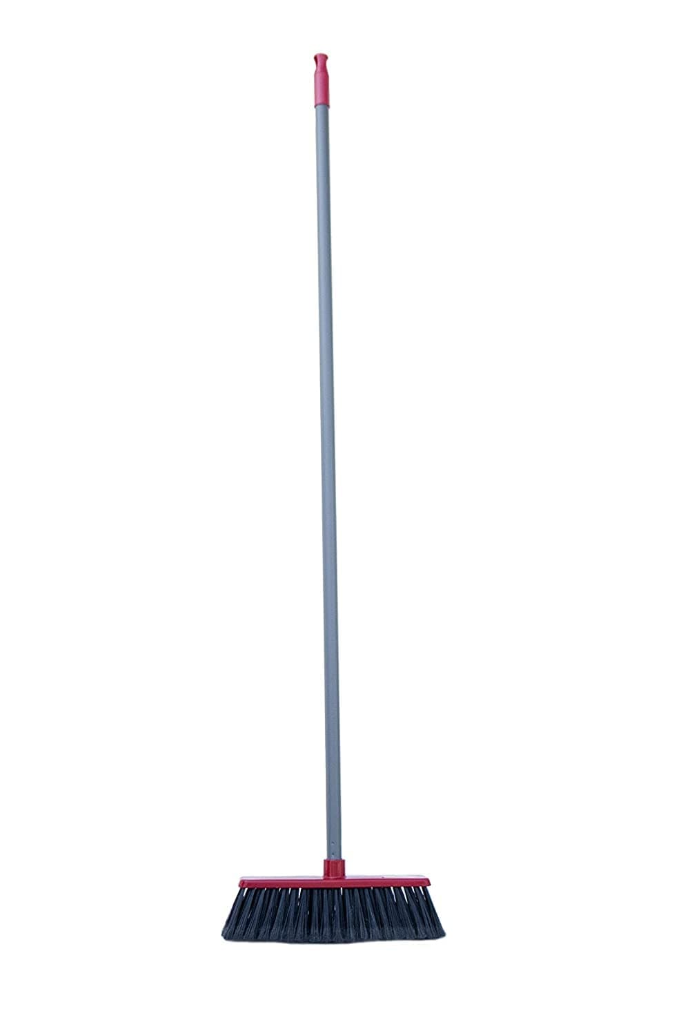 SWIPUpright Broom With Hand Red