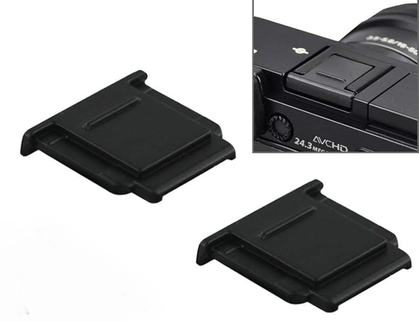2PCS Camera Hot Shoe Cover Protector Cap for Sony A7CR A7CII A7R V A7 IV III A7S III II A7S A7 A6700 A6600 A6500 A6400 A6300 A6100 A6000 ZV-1F FX30 ZVE10 A9II RX10 IV III Replace FA-SHC1M