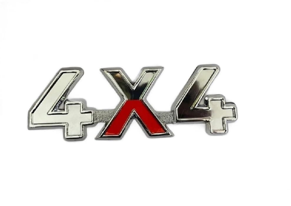 Car Name Emblem Monogram Logo Sign Badge Decals Sticker Chrome Plastic for (Thar 4X4)