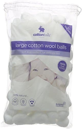 Cottontails Large Cotton Wool Balls - by Cottontails