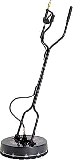 Cleaning 80182 Universal 20" Industrial Pressure Washer Surface Cleaner for Hot and Cold Water Machines, 3/8" Quick Connection, Recommended min 3450 PSI up to max of 4500 PSI, Black