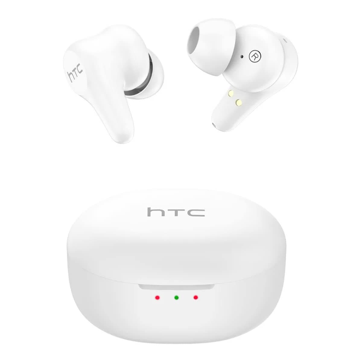 HTC True Wireless Earbuds Plus - ANC, Active Noise Cancellation IPX5 Water Resistant Bluetooth 5.0 with ENC, Stereo in-Ear Touch Control Earbuds