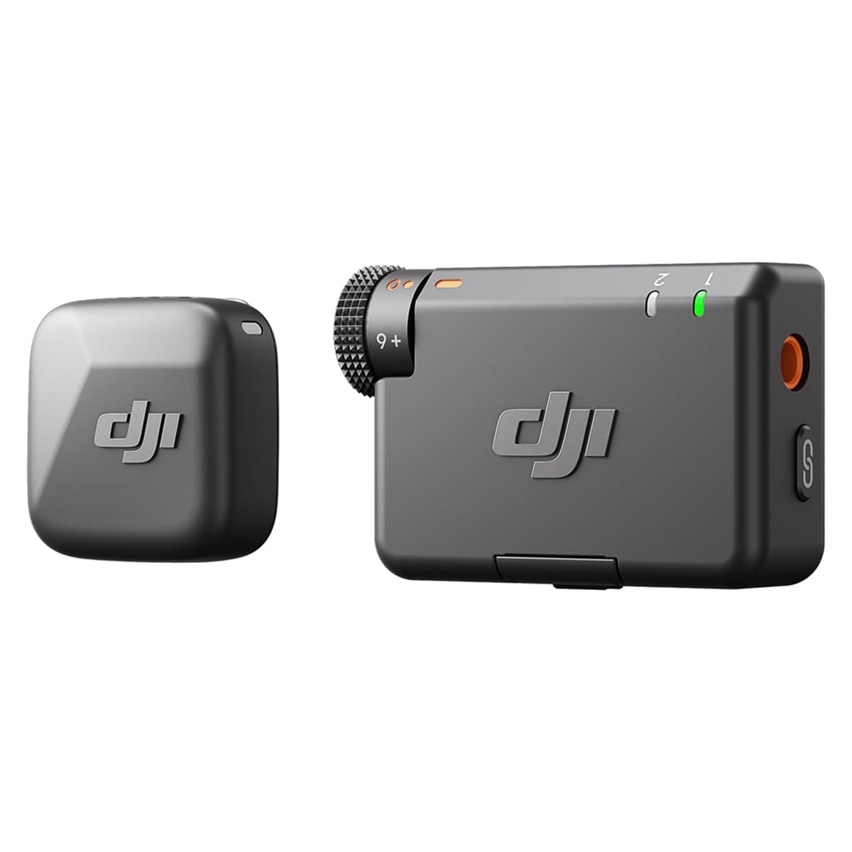 Mic Mini (1TX+1RX), Ultralight, Detail-Rich Audio, Noise Cancelling, Automatic Limiting, Wireless Mic for Camera/iPhone/Android, Vlog, 400m Transmission- UAE Version, DJI Official Warranty Support