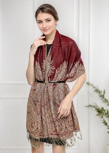 Achillea Women's E-002 Pashmina Shawl