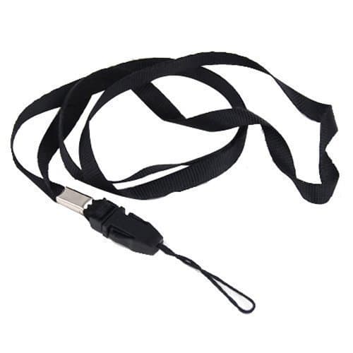 10 x Black Lanyard Neck Strap for ID Pass Card Badge Mobile Phone Holder Camera