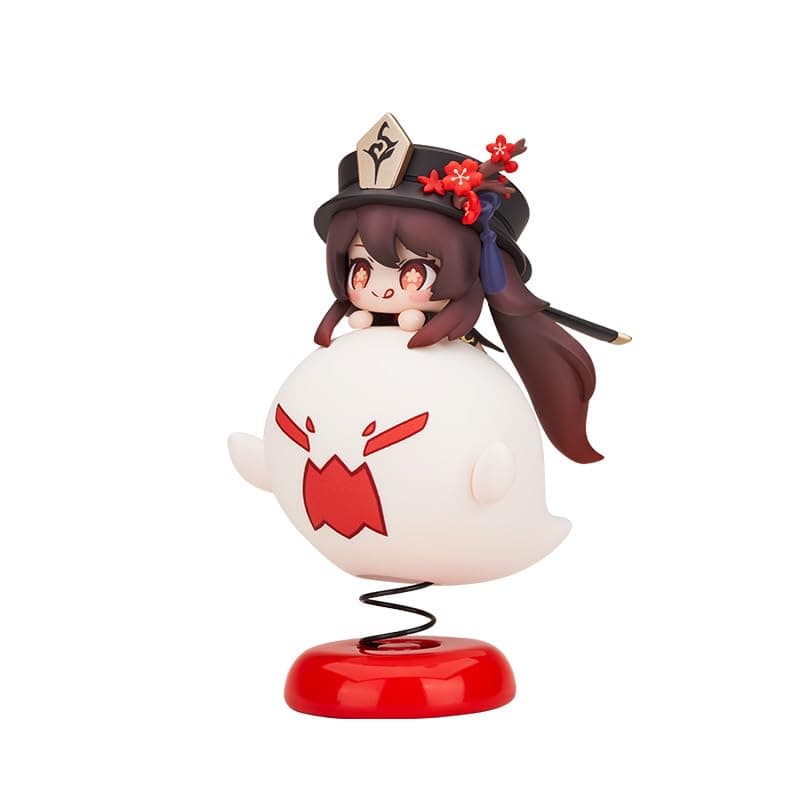 Springy Hu Tao Chibi Figure