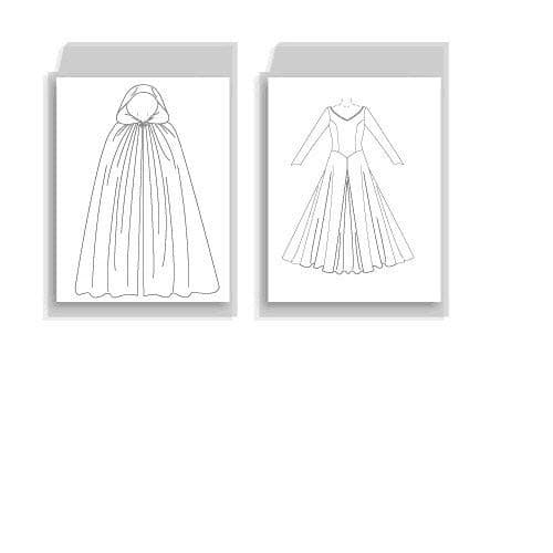 Butterick Patterns B4377 Size EE 14-16-18-20 Misses Costumes, Pack of 1, White