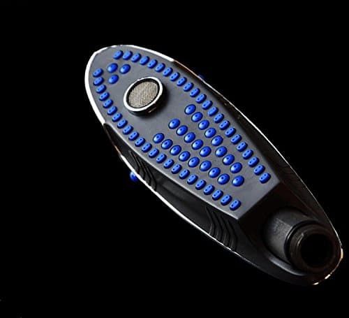 Dolphin Model Handheld Shower Heads,ABS Chrome Plating High Water Pressure Showerhead,3 Adjustable Spray Mode,SPA Shower,Black Showerhead