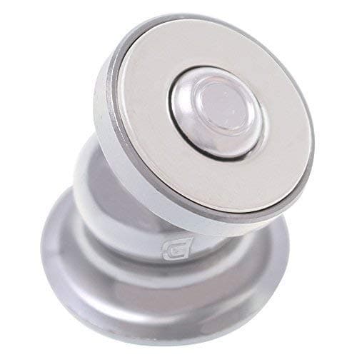 Core 360° Rotatable Universal Car Phone Holder Mount Compatible for iPhone XR,XS Max,Xs,X,8 Plus,Samsung Note 9,S9,S9 Plus,S8,S8 Plus,Note 8 (Chrome)