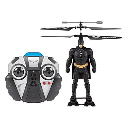 World Tech Toys Batman DC Comics 2CH IR RC Helicopter, Black