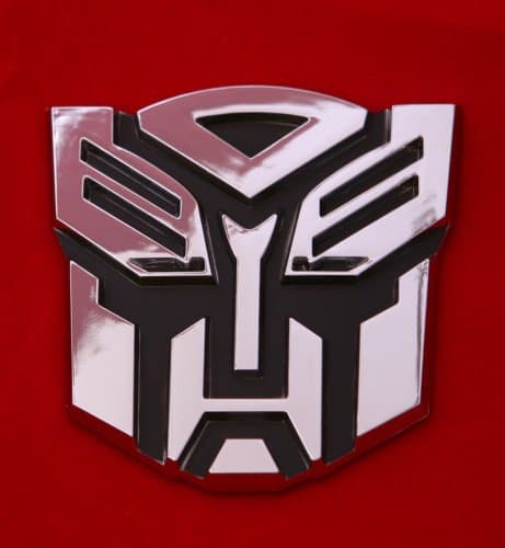 Transformers Autobot Car Chrome Badge Emblem 3d Logo