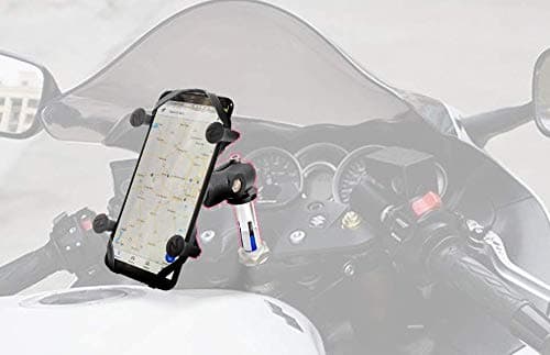 X Web Grip Mount Phone GPS Navigation Cradle Holder For Suzuki GSXR 600/750/1000 GSX 1300R HAYABUSA,YAMAHA YZF R1 2002-2018